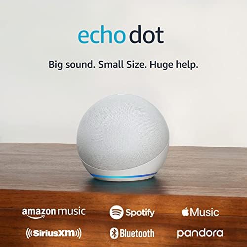 Echo Dot with Amazon Basics Smart Color Bulb