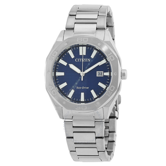 Eco Drive Blue Dial Men s Watch