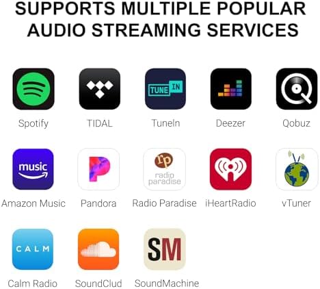 Edifier Powered Bookshelf Speakers R1280T with WiiM Mini AirPlay2 Wireless Wi Fi Audio Streamer  Stream Hi Res Audio from Spotify  Amazon Music and More