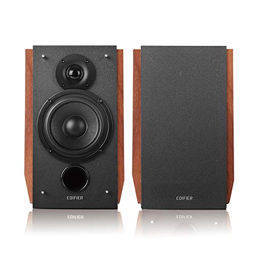 Edifier R1700BTs Active Bluetooth Bookshelf Speakers   2 0 Wireless Near Field Studio Monitor Speaker   66w RMS with Subwoofer Line Out