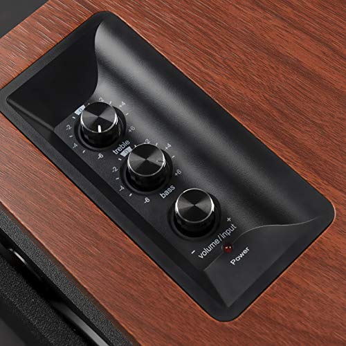 Edifier R1700BTs Active Bluetooth Bookshelf Speakers   2 0 Wireless Near Field Studio Monitor Speaker   66w RMS with Subwoofer Line Out