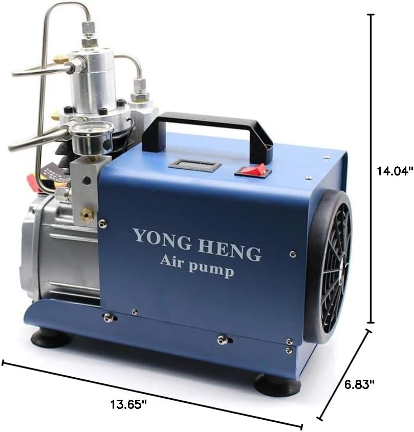 Electric 4500psi PCP Air Compressor Pump  30MPa Portable High Pressure Air Compressor Inflator PC P  Two Stage Compression PCP Air Pump