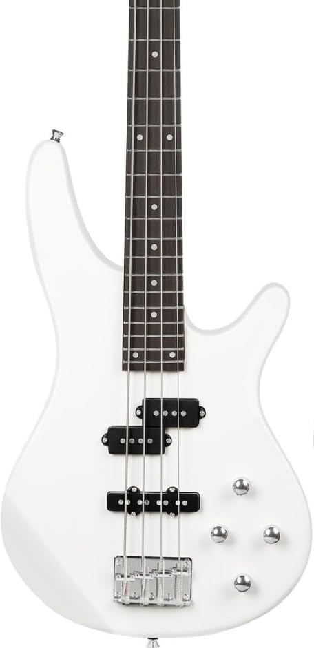 Electric Bass Guitar 4 Strings Full Size Standard Bass PB Style Beginner Kit Black for Starter with Gig Bag Guitar Strap and Guitar Cable PB Red 