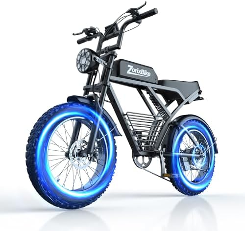 Electric Bike for Adults 48V 20AH   Peak Power 1500/3000W Brushless Motor Electric Bicycle   Max Speed 31 35MPH   Max 80 Miles Range   20 x 4 0 Fat Tire Dirt E Bike 7 Speed