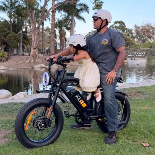 Electric Bike for Adults   30MPH  70 100 Mile  PAS Mode  Fat Tire E Bike  48V 15Ah/25Ah Removable Battery  Full Suspension  LCD Display  20 All Terrain Tires Electric Bicycle for Off Road Commute