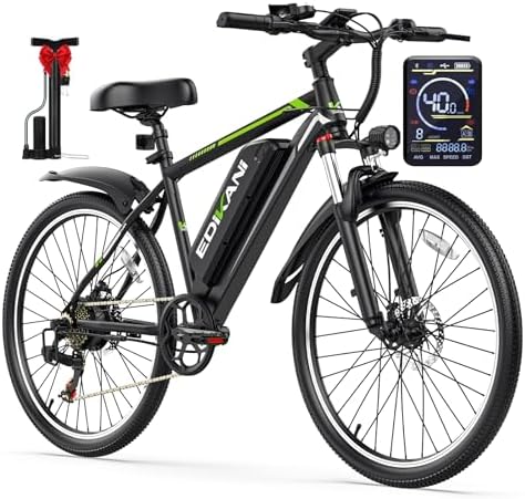 Electric Bike for Adults  Peak 1500W Ebike 26 Electric Mountain Bike 70 Miles Range  648Wh Removable Battery  40KMH Fast Commuter Electric Bicycle for Men  Lockable Front Suspension  7 Speed Gears