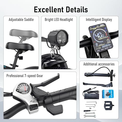 Electric Bike for Adults  Peak 1500W Ebike 26 Electric Mountain Bike 70 Miles Range  648Wh Removable Battery  40KMH Fast Commuter Electric Bicycle for Men  Lockable Front Suspension  7 Speed Gears