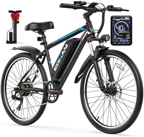 Electric Bike for Adults  Peak 1500W Ebike 26 Electric Mountain Bike 70 Miles Range  648Wh Removable Battery  40KMH Fast Commuter Electric Bicycle for Men  Lockable Front Suspension  7 Speed Gears