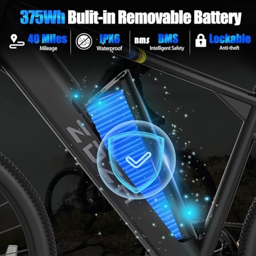 Electric Bike for Adults  1000W Peak Motor  60 Miles 22Mph Electric Bike  26 Commuter E Bikes with 48V Built in Removable Battery  Step Thru Ebike  Adjustable Stem  7 Speed & Front Suspension