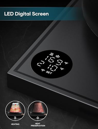 Electric Kettles  Gooseneck Electric Kettle   1  Temperature Control  Stainless Steel Inner  Quick Heating  for Pour Over Coffee  Brew Tea  Boil Hot Water  0 9L Black