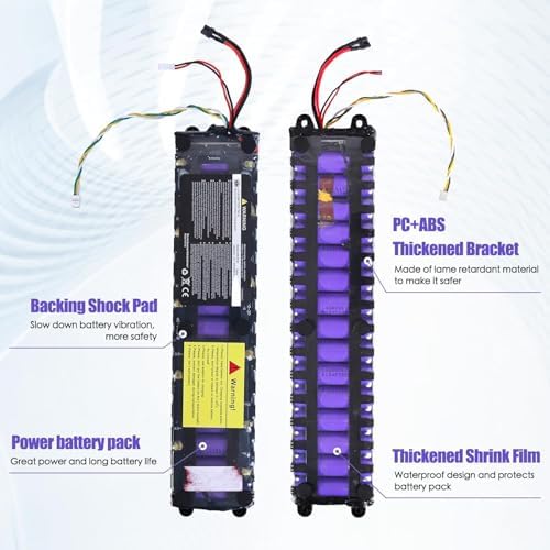 Electric Scooter Battery  36V 7800mah Quick Charging Lithium Battery Pack Suitable for 36V Electric Scooters  with Multiple adapters and Communication interfaces