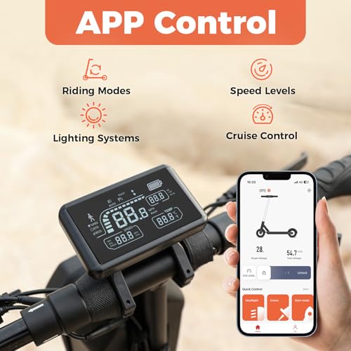 Patinete eléctrico, motor de 350/800/1000 W, autonomía máxima de 29, 40 y 60 km, velocidad máxima de 35,5 y 45 km/h, neumáticos de 21,5 cm/25 cm, capacidad de carga de 129,5 kg/140 kg, patinete eléctrico todoterreno para adultos, certificado UL 2272