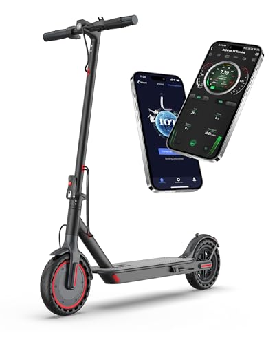 Electric Scooter for Adults  8 5/10 Tires  19/22Mph  350W/500W Motor  21 28 Miles Range  Folding E Scooter with Dual Suspension APP V1/SPRO/MAX/PRO 