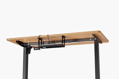 Electric Standing Desk Frame Adjustable Height  Stand up Home Office Desk Frame  36 to 51 Inches Sit Stand Desk Frame with Memory Preset  Black 