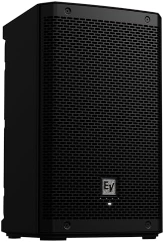 Electro Voice ZLX 8P G2 8 Inch 2 Way Powered Loudspeaker with Bluetooth  Black 