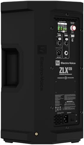 Electro Voice ZLX 8P G2 8 Inch 2 Way Powered Loudspeaker with Bluetooth  Black 