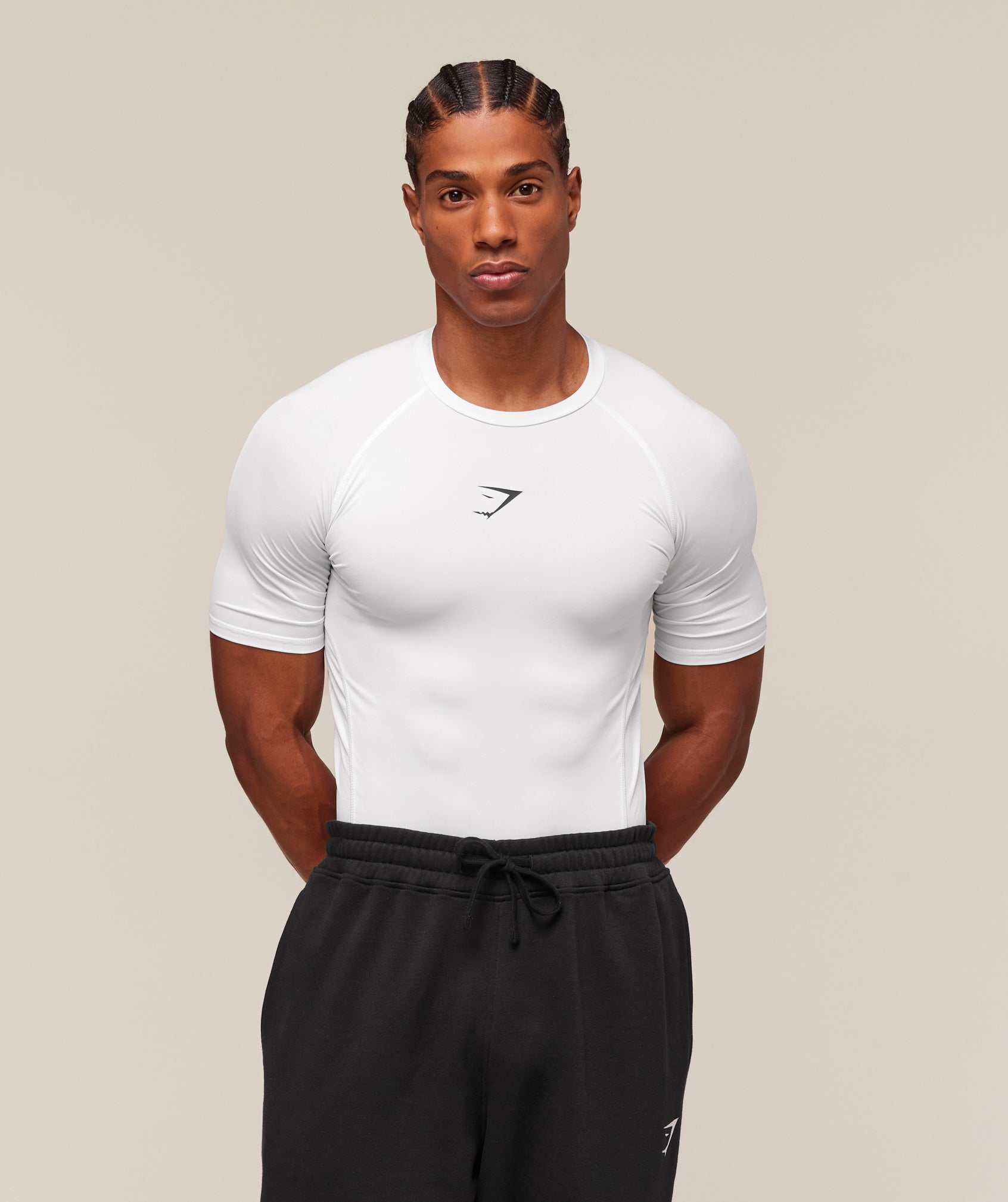 Talla L - Element Baselayer T-Shirt - White