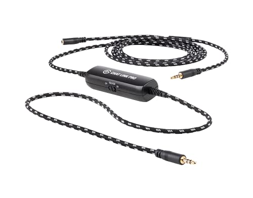 Elgato Chat Link Pro   Audio Adapter  for PS5  PS4  Nintendo Switch  Capture Voice Chat  Gameplay Sound  Extra Long Cable  Black