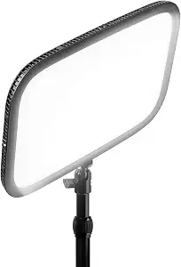Elgato Key Light - Luz de estudio profesional de 2800 lúmenes con soporte de escritorio para streaming, grabación y videoconferencias, ajustable por app en Mac, PC, iOS y Android