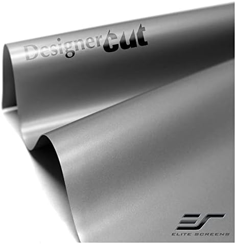 Elite Screens Designer Cut Series  135 inch 16 9  8K / 4K Ultra HD Ambient Light Rejecting DIY Raw Projector Screen Material  True ALR Capable Projection Screen  RM 135H CINEGREY3D