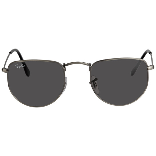 Elon Dark Grey Irregular Unisex Sunglasses