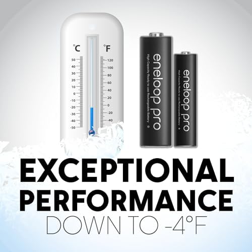 Eneloop Panasonic BK 3HCCA8BA pro AA High Capacity Ni MH Pre Charged Rechargeable Batteries  8 Battery Pack
