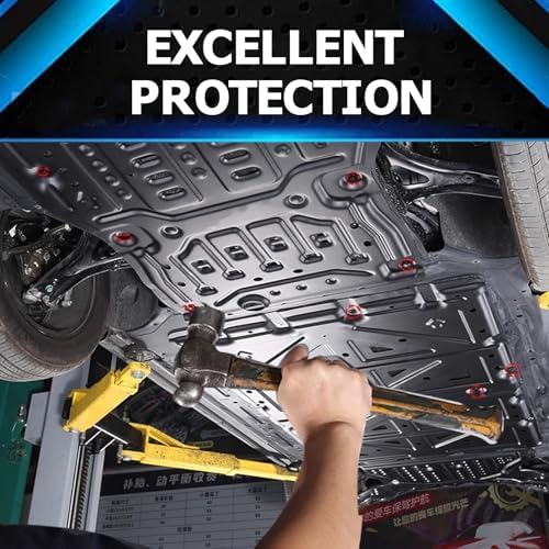 Engine Splash Shield Fit for Kia Sportage 2017 2022 Front Wheel Drive Engine Case Guards Suitable for Sportage Under Engine Cover Mud Flaps Directly Replace Original Not Fit All Wheel Drive