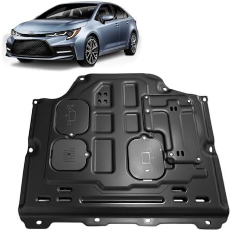 Engine Splash Shield Fit for Kia Sportage 2017 2022 Front Wheel Drive Engine Case Guards Suitable for Sportage Under Engine Cover Mud Flaps Directly Replace Original Not Fit All Wheel Drive