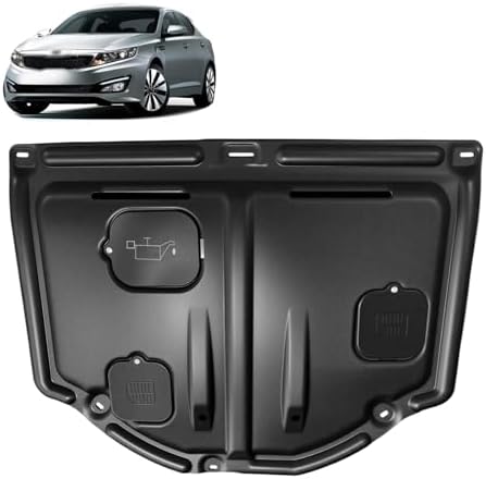 Engine Splash Shield Fit for Kia Sportage 2017 2022 Front Wheel Drive Engine Case Guards Suitable for Sportage Under Engine Cover Mud Flaps Directly Replace Original Not Fit All Wheel Drive