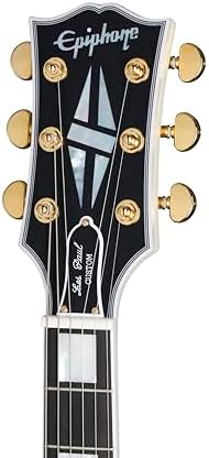 Epiphone Inspired by Gibson Custom 1963 Les Paul SG Maestro  Classic White with Hard Case