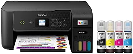 Epson EcoTank ET 2803 Wireless Color All in One Cartridge Free Supertank Printer with Scan  Copy and AirPrint Support