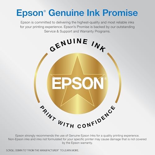 Epson EcoTank ET 2980 Wireless All in One Color Supertank Printer with Refillable Ink Tanks  3 Years of Ink  Mobile Printing  15 ISO PPM  Color Touchscreen  Auto 2 Sided  Black