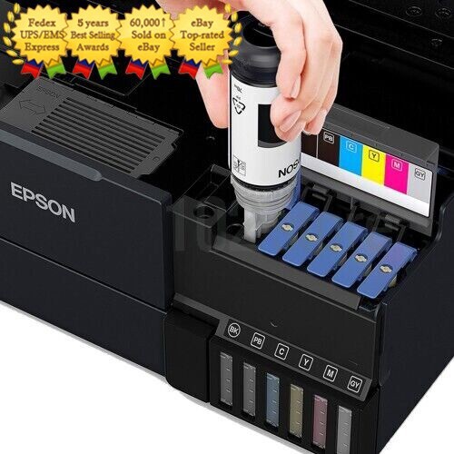 Epson EcoTank L8050 Compact Photo Printer  Fast 6 Colors A4 size No Tariff In US
