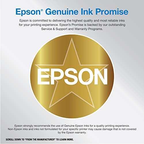 Epson EcoTank Photo ET 8550 Wireless Wide Format Color All in One Supertank Printer with High Resolution Scanner  Ethernet  USB  and Color Touchscreen
