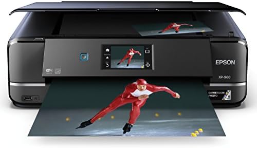 Epson Expression Photo XP 970 Wireless Color Photo Printer with Scanner and Copier  Black