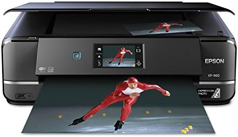 Epson Expression Photo XP 970 Wireless Color Photo Printer with Scanner and Copier  Black