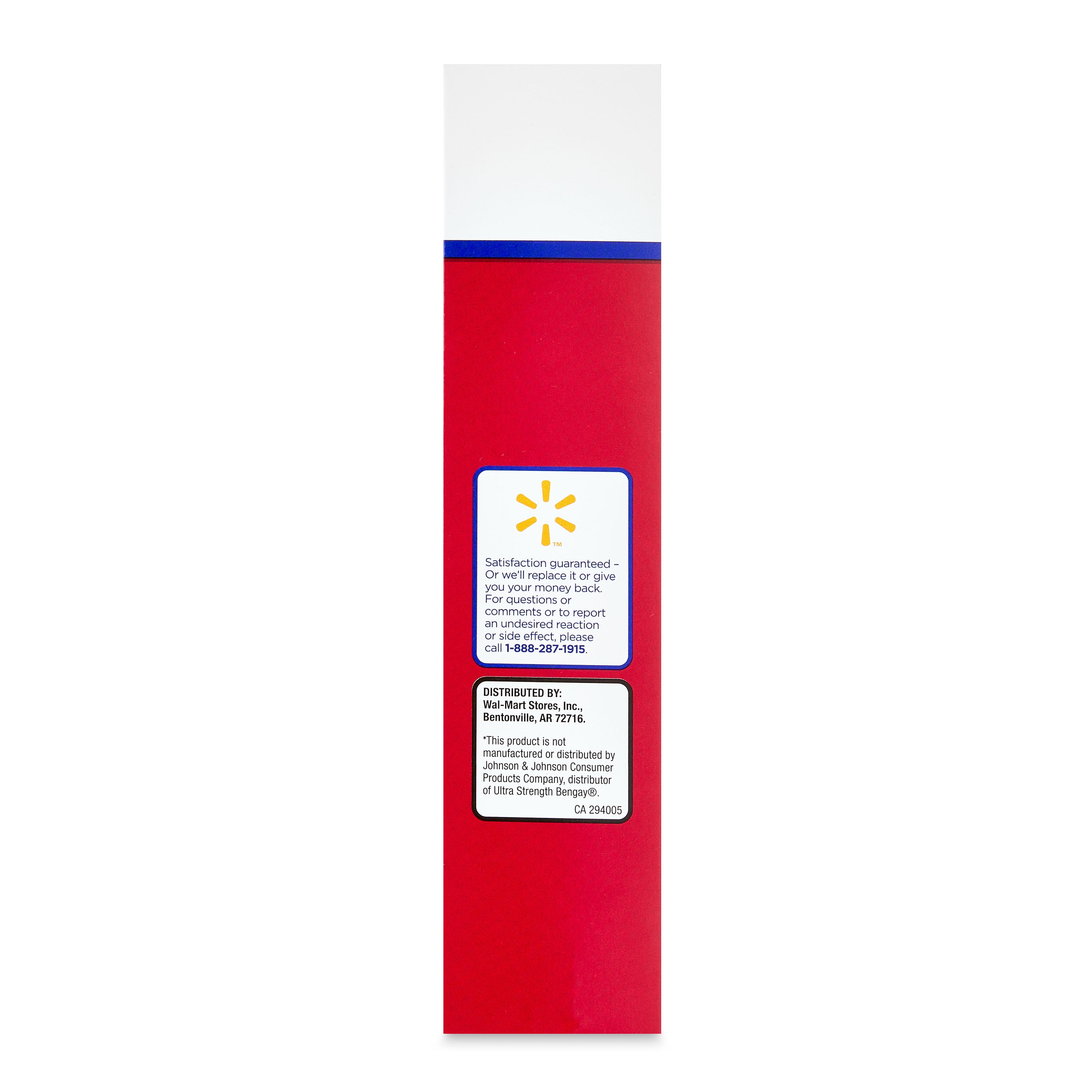 Equate Ultra Strength Pain Relieving Cream  4 oz  Compare to Ultra Strenght Bengay  Active Ingredients