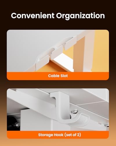 ErGear Height Adjustable Electric Standing Desk  47 2 x 23 6 Inches Sit Stand up Desk  Memory Computer Home Office Desk with Two Piece Desktop  Black