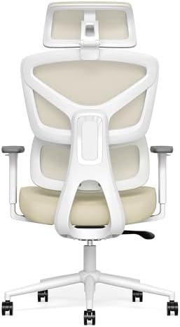 Ergonomic Office Chair  High Back Mesh Desk Chair with 4 Position Height Adjustable Back  3D Armrests  Adaptive Lumbar Support  3 Level Tilt Function  3D Headrest  Comfy Computer Gaming Chairs