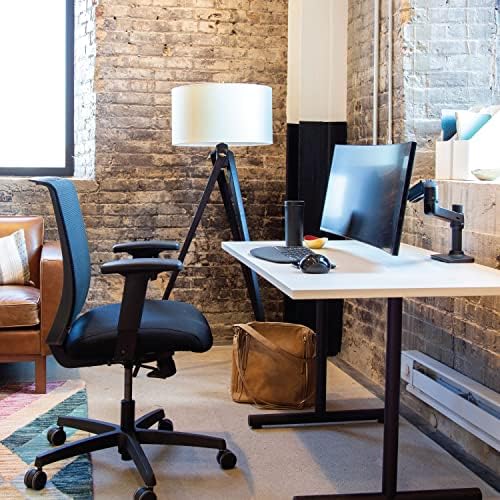 Ergotron   LX Monitor Arm  Single Monitor Desk Mount   fits Flat Curved Ultrawide Computer Monitors up to 34 Inches  7 to 25 lbs  VESA 75x75mm or 100x100mm   Matte Black