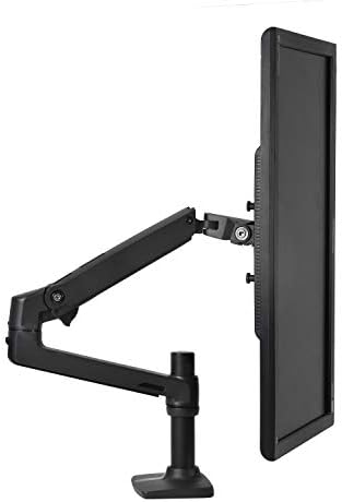 Ergotron   LX Monitor Arm  Single Monitor Desk Mount   fits Flat Curved Ultrawide Computer Monitors up to 34 Inches  7 to 25 lbs  VESA 75x75mm or 100x100mm   Matte Black