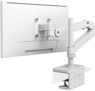 Ergotron   LX Monitor Arm  Single Monitor Desk Mount   fits Flat Curved Ultrawide Computer Monitors up to 34 Inches  7 to 25 lbs  VESA 75x75mm or 100x100mm   Matte Black