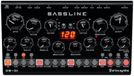 Erica Synths Bassline DB 01 Desktop Bassline Synthesizer