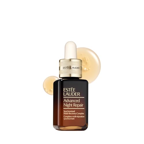 Estée Lauder Advanced Night Repair Face Serum Synchronized Multi Recovery Complex with Hyaluronic Acid & Peptides   Anti Aging & Hydrating