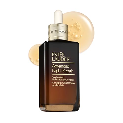 Estée Lauder Advanced Night Repair Face Serum Synchronized Multi Recovery Complex with Hyaluronic Acid & Peptides   Anti Aging & Hydrating