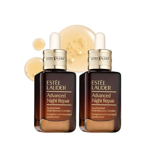 Estée Lauder Advanced Night Repair Face Serum Synchronized Multi Recovery Complex with Hyaluronic Acid & Peptides   Anti Aging & Hydrating
