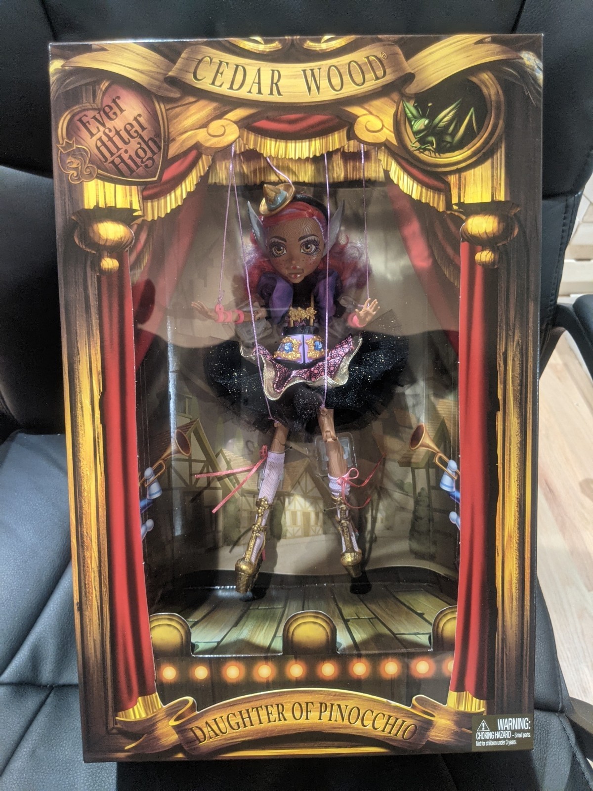 Ever After High Cedar Wood SDCC Exclusive 2016 Mattel Doll Marionette 