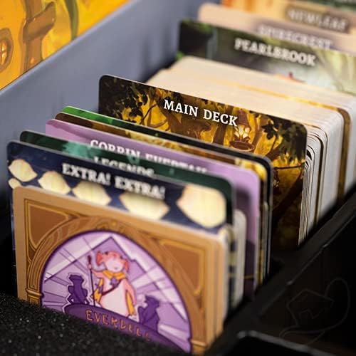 Everdell  The Complete Collection   Deluxe All in One Board Game with Base Game   5 Expansions  1 4 Players  Metal Tokens  Ever Tree  Storage Trays & Premium Components