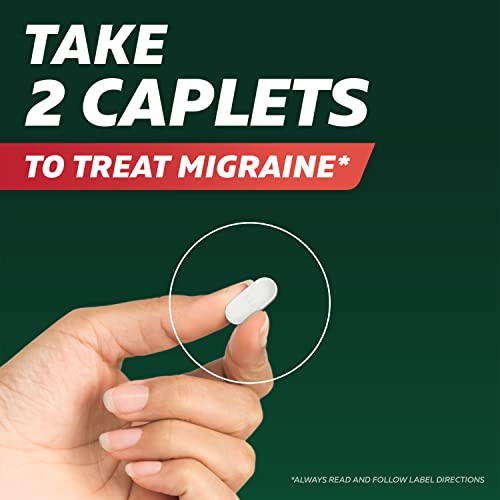 Excedrin Migraine Relief Caplets for Migraine Symptoms  Acetaminophen 250mg  Aspirin 250mg  Caffeine 65mg  Pain Reliever  200 count