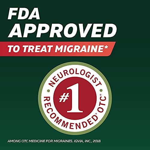 Excedrin Migraine Relief Caplets to Alleviate Migraine Symptoms   200 Count